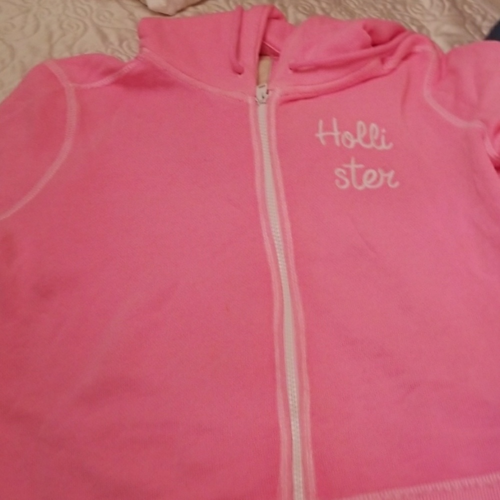 Hollister medium pink hoodie